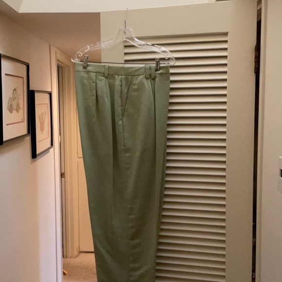 Beautiful Tall Lime Green Slacks - Picture 4 of 5